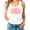 White Tank Top, variant on Tanned and Tipsy Tank Top for Women Fun Colorful Summer Shirt for Adults White Tank Top Medium