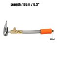 thumbnail image 3 of Adaptador de manguera de inflado de neum?ticos Flexible de 6,3 ", mandril de aire de tama?o de rosca M6 con manguera para v?lvula de neum?tico est?ndar, rosca fina con v?lvula de liberaci?n de aire, 1 Uds. Unique Bargains mandriles para neumáticos de automóviles, 3 of 6