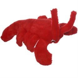 Multipet Look Who's Talking Plush Lobster Dog Toy