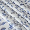 thumbnail image 5 of Rustic Tablecloth Classic Plant Leaf Printed Linen Fabric Table Cover Farmhouse Decoration 60x84 inches Rectangle/Oblong Blue for Kitchen Dining, 5 of 5