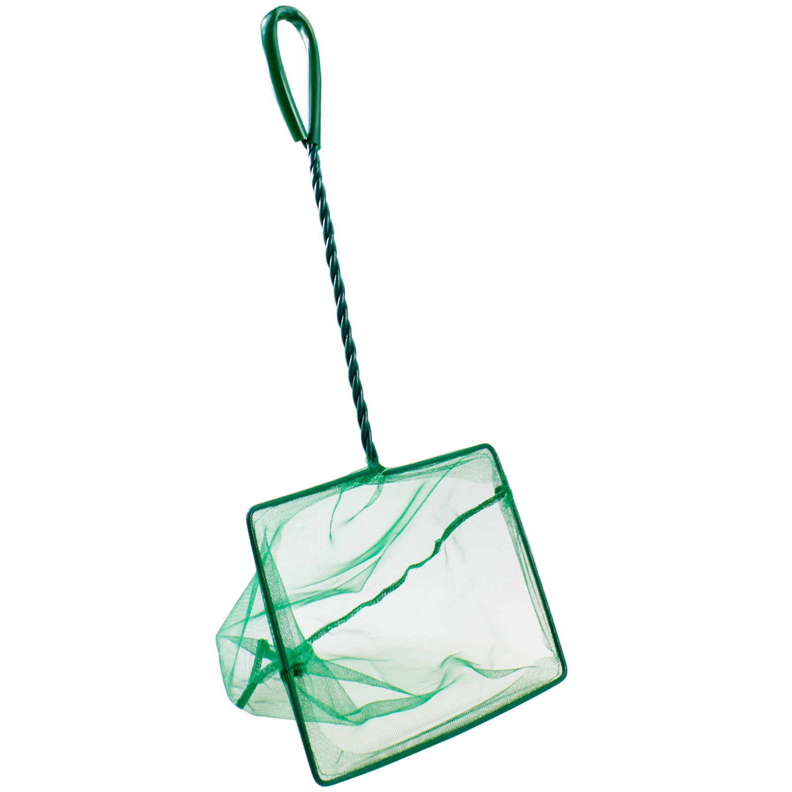 12in x 12in x 70ft fish net Danhjin 12inch Fish Net - Aquarium Tank Fine Mesh Catch Net with Plastic  Handle