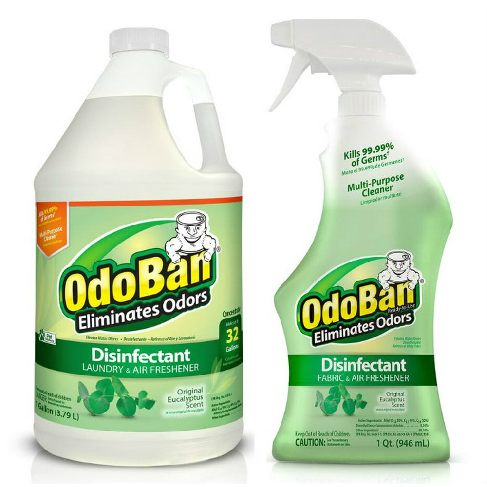 OdoBan Odor Eliminator and Disinfectant, Original Eucalyptus Scent (1