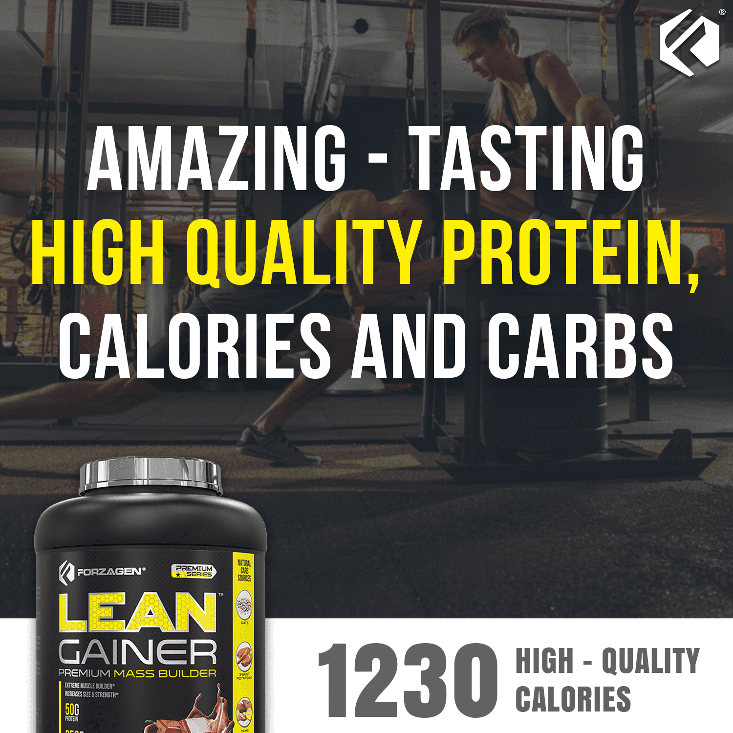 Lean Gainer Ingeredients Forzagen Lean Gainer Premium Mass Builder 8 Lbs, 2 | Ubuy Nepal