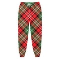 thumbnail image 5 of Plebaso Womens Cinch Bottom Sweatpants with Pockets Solid Color Printed High Waist Baggy Running Jogger Pants, 5 of 5
