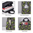 thumbnail image 3 of Yiaed Dinosaur Skeleton Print Lightweight Backpack Travel Backpacks Hiking Daypack for Women Men, 3 of 5