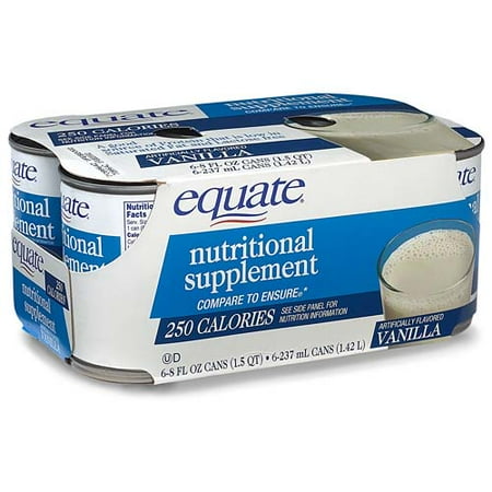 Equate Nutritional Drink, Vanilla