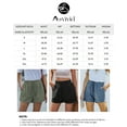 thumbnail image 5 of SHEWIN Women's Shorts Comfy Drawstring Elastic Waist Shorts Casual Sports Short Pants with Pockets Green, 5 of 7