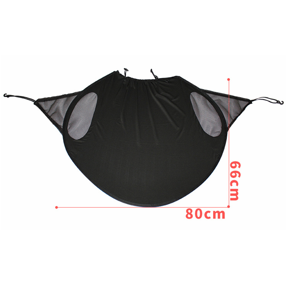 Foldable Baby Stroller Widen Sun Shade Awning UPF50+ Anti-UV Canopy Universal Fit for Stroller Carriage