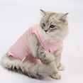 Hlandsky Solid Dog Recovery Suit Onesie After Pet Operation for Female