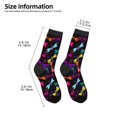 thumbnail image 2 of Sigee Colorful Dragonflies for Premium Children's Socks Unisex School Kids Boys Girls,Soft and Comfy Kids' Socks, 2 of 5