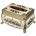 thumbnail image 2 of European Style Acrylic Tissue Box Cover for Home Office Use Multi Color Frosted Surface 7x5 Inches, 2 of 5