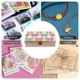 thumbnail image 5 of 7.9×2.3 In Wooden Boxes Durable Easy To Use Dustproof Prevent Slippery Delicate And Cabinet Whimsical Polka Dot And Striped Ribbon Bow Pattern, 5 of 8
