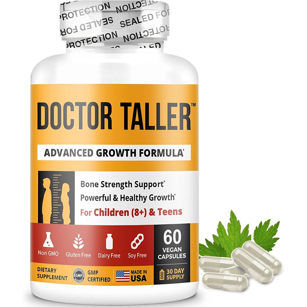 Doctor Taller, Support Healthy Growth for Children (8+) and Teens