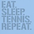 thumbnail image 3 of CafePress - Eat Sleep Tennis Repeat T Shirt - Men's Classic Graphic T-Shirt, 3 of 4