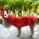 thumbnail image 5 of Wosthever Disfraz de langosta para perros, disfraz de Halloween para mascotas, vestido con capucha para cachorros, ropa cálida para otoño e invierno, Kits de decoración para fiestas No.10 Wosthever HA044039-10, 5 of 6