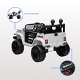 thumbnail image 3 of Carro Montable Eléctrico Jeep Aeiou Bhm6588 Blanco, 3 of 6