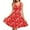 Red Heart, variant on FKELYI Love Heart Slip Dresses Size XS Comfortable Dating Dresses for Women Knee Length Soft Summer Swing Dress for Valentine's Day