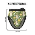 thumbnail image 4 of Painted Cute Rabbit Yellow Flower Oven Mitts Heat Resistant - Soft Lining Silicone Mini Oven Mitts with HangingLoop, Kitchen Oven Gloves Heat Resistant 500℉ for Cooking Baking Microwave, 4 of 7