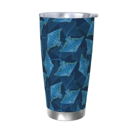 

Matuu Stingray for 20oz Durable Thermal Cups Keep Drinks Cold and Hot Insulated Car Mug with Lid-Without Straw