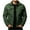 Army Green, variant on Men's Outerwear Jacket Casual Daily Wear Windproof Warm Button Top Jacket for Winter Outdoor Activities Holiday,Army Green,L