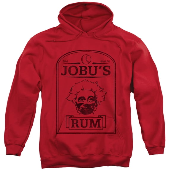 Major League Jobu'S Rum Adult Pullover Hoodie Sweatshirt Red