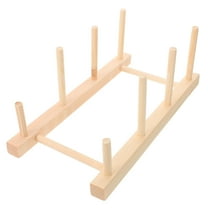 Thread Holder for Large Spools 1 Set Thread Stand Wood Braid Rack Spool Organizer