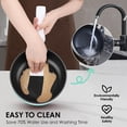 thumbnail image 3 of Audecook Hot Pot Electric, 1.7L Mini Electric Skillet Portable Nonstick Saut&eacute; Pan with Power Adjustment, Ramen Cooker Travel Multicooker for S, 3 of 7