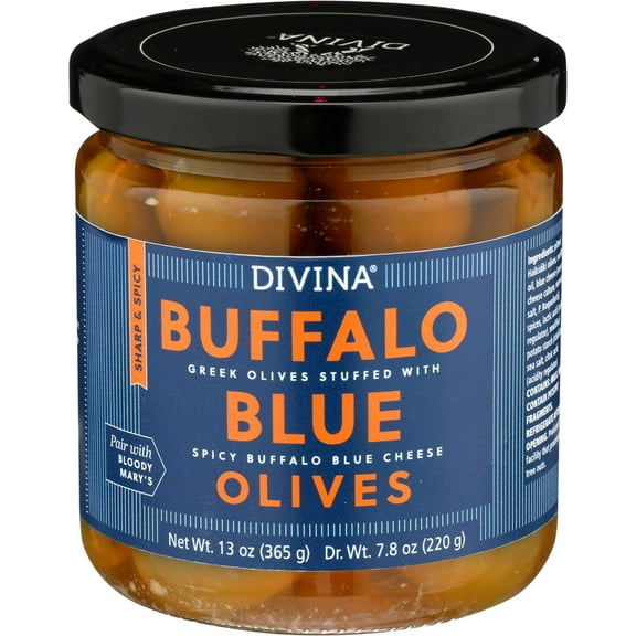 (Case Of 6) Divina - Olives Blue Buffalo 7.8 Oz