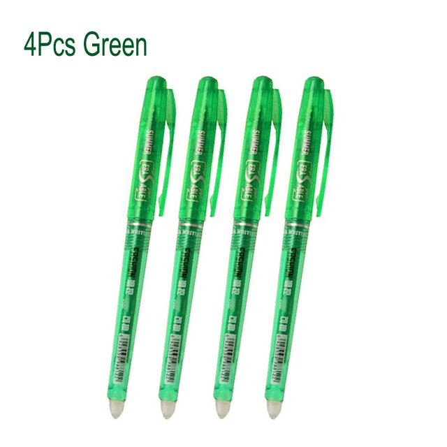 Erasable Gel Pen 0.7mm 0.5mm Bullet Tip Blue Black Red Color Ink Refill Rods Writing Drawing Painting Washable Handle 4pcs green 8pcs Purple0.7mm|https://ae01.alicdn.com/kf/Hf78df99703634e0981c0b840a7