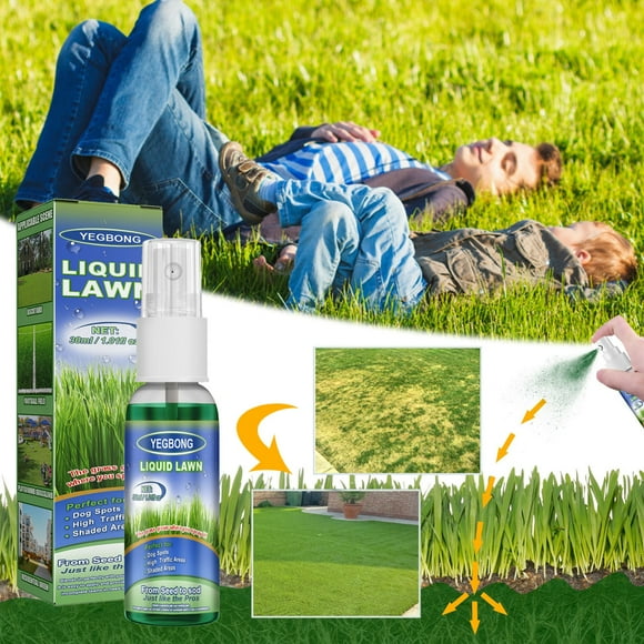 WIFKLSIIPG Green Spray Backyard Playground Football Field Grass Nutrient Solution Spray 20ML