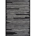 thumbnail image 3 of JONATHAN Y MOROCCAN HYPE 5 x 8 Area Rug, Khalil Berber Stripe - Black/Cream, MOH207F-5, 3 of 10
