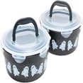 thumbnail image 4 of Wzzjkit Set Of 2/3 Halloween Candy Bowls Stackable Multi Purpose Storage Containers Halloween Candy Bowl Set With Assorted Patterns, 4 of 4