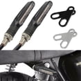 thumbnail image 2 of BUYISI 2 Pcs 12 Led Moto Bike Turn Signal Indicators Light Lamp Amber with Bracket, 2 of 7