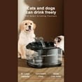 thumbnail image 6 of Automatic Cats Water Fountain Continuous Circulations Filtrations Systems Quiet USB Power Water Dispenser For Office, 6 of 9