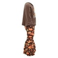 thumbnail image 5 of Girls 2 Piece Happy Thanksgiving Clothes Legging Set Outfit (2Y, Brown), 5 of 5