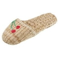 thumbnail image 4 of Sandalias/Zapatillas naturales hechas a mano con artículos de paja para hombres y mujeres 40 Zulema Zapatillas de paja, 4 of 8