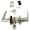 Satin Nickel, variant on Villar Home Designs Door Lever Lara Keyed