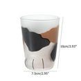 thumbnail image 2 of Taza de Cristal Con forma de Pata de Gato, Taza Con Forma de Pata de Gato, Taza de Cristal Con Garras de Gato, Taza de Leche de Café de 300 ml Para Café Expreso, Latte, Frío,, 2 of 8