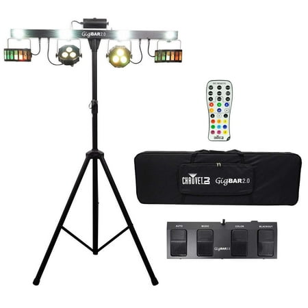 Chauvet DJ 4-in-1 LED GigBAR 2.0 Light FX System w/ (Best Dj Lighting Equipment)