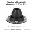 thumbnail image 3 of Clearance Sale Silicone Hot Tent Stove Jack, Roof Pipe Flashing With Fireproof Round Base, Chimney Vent for Wood Stoves, Durable and Heat-Resistant Camping Accessory for Outdoor Tents, 3 of 6