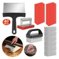 thumbnail image 3 of Griddle Cleaning Kit for Blackstone - 40Pcs Grill Scraper Brush Stone Set - BBQ Flat Top Accessories - Heavy Duty Cleaning Tools for Outdoor Cooking, 3 of 9