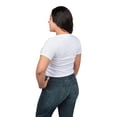 thumbnail image 3 of CROP TOP DC SHOES BLANCO PARA MUJER DC BIG LOGO CROP DCFW24CT102 blanco 0XS, 3 of 4