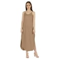 thumbnail image 1 of Inkmeso Robe d'Été Unie Aguichant pour Femmes à Bretelles Spaghetti Décontractée de Plage et de Villégiature Robe Maxi, 1 of 7