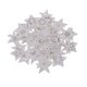 thumbnail image 1 of 50 piezas de estrellas blancas de madera para copos de nieve, manualidades, adornos colgantes para árbol de Navidad, manualidades de bricolaje, decoración de bodas, piezas de madera para Navidad., 1 of 4