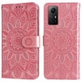 thumbnail image 5 of Funda tipo cartera GANGXUN para Xiaomi Redmi Note 12s 4G , diseño girasol, cuero PU, soporte, cierre magnético, tarjetero, 5 of 5