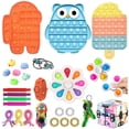 thumbnail image 1 of Juguete sensorial Push Bubble Fidget para aliviar el estrés del autismo, 1 of 1