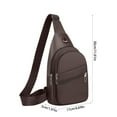 thumbnail image 3 of Yaoyar Small Sling Bag for Women Men Chest Bag Water Resistance Mini Crossbody Bag Adjustable Strap Lightweight Shoulder Bag, 3 of 6