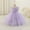 Purple, variant on SERTG Little Girls' Party Dress Sheer Paneled Skirt with Back Zipper Sleeveless Round Neck Princesse Outfit for 6 Months-4 Years(Blue,18 Months)