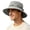 Grey, variant on Yuanlong Unisex Sun Hat With Solar Powered Fan Summer Baseball Cap Letter Print Outdoor Activities Headwear