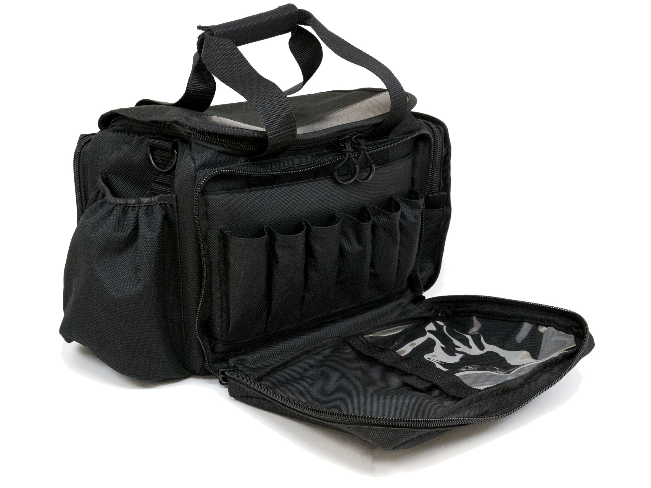 MidwayUSA Two Pistol Range Bag Black